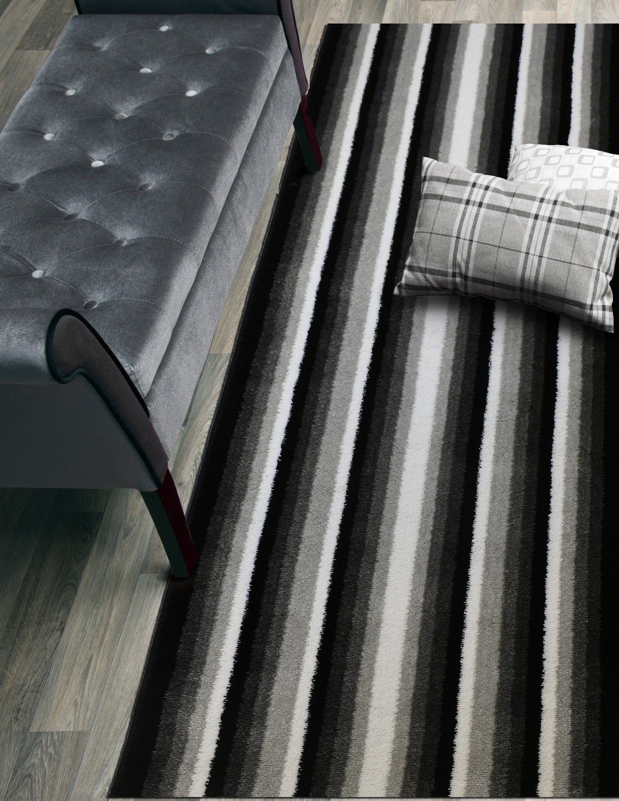 Custom Size Runner Rug, Slip Resistant, 26 Inch Wide X Your Choice of Length gallery