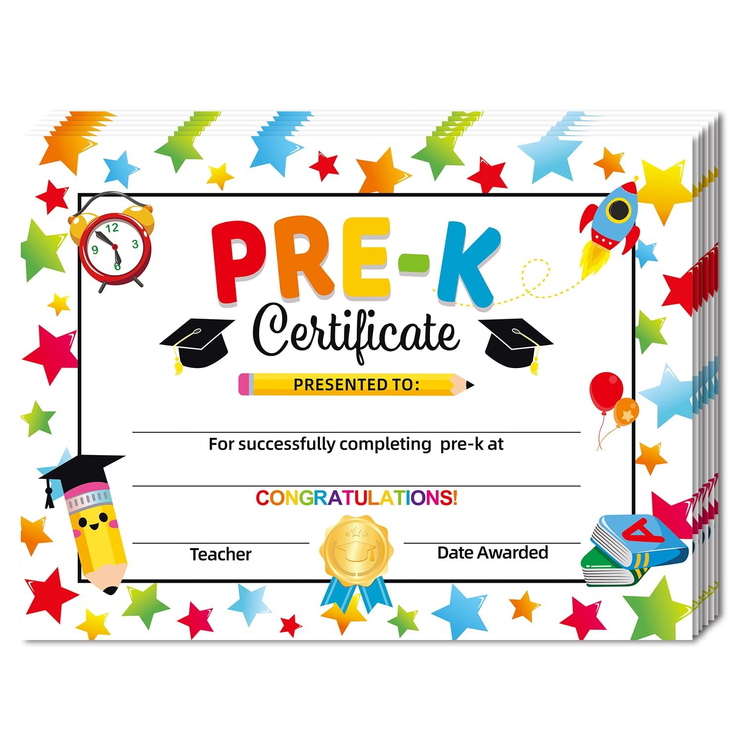 PRE-K Graduation Diploma 2026, Preschool Graduation Award Certificate 2026, P... gallery