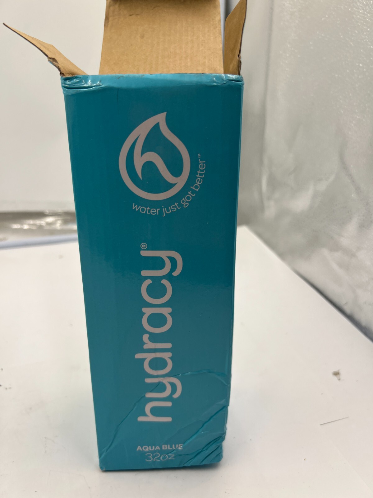 Qty 2 Hydracy Fruit & Veggie Infuser Water Sports Bottle 32oz Aqua Blue gallery