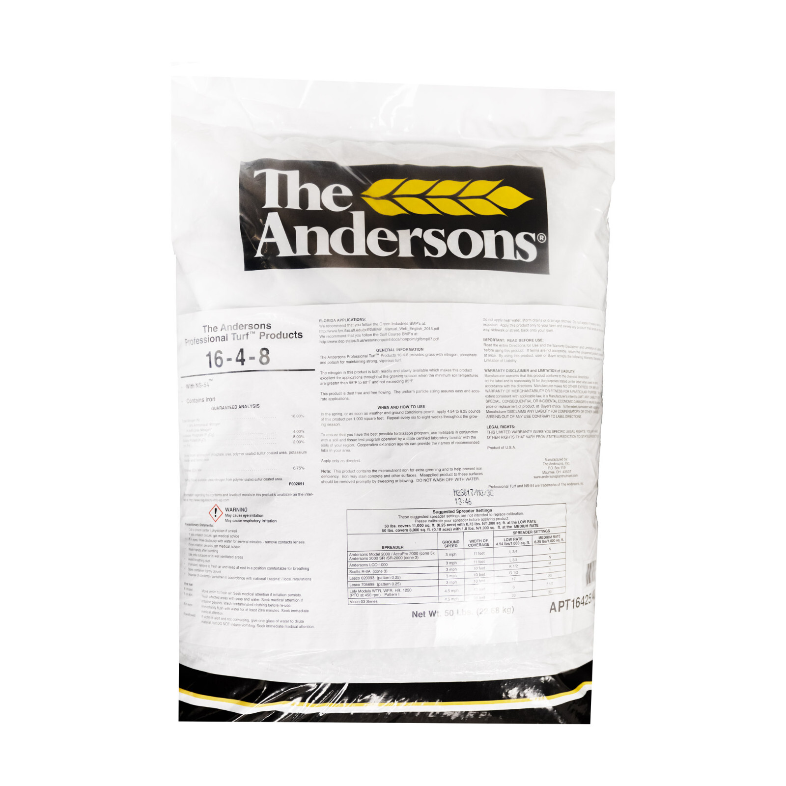 The Anderson's Turf Fertilizing Granules 16-4-8 ( 50 lbs ) Turf Fertilizing gallery