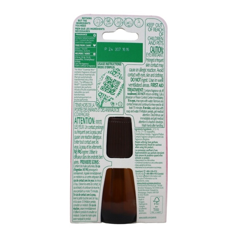 Air Wick Essential Mist Refill, Peony & Jasmine, 0.67 Oz ( 3-Pack ) gallery