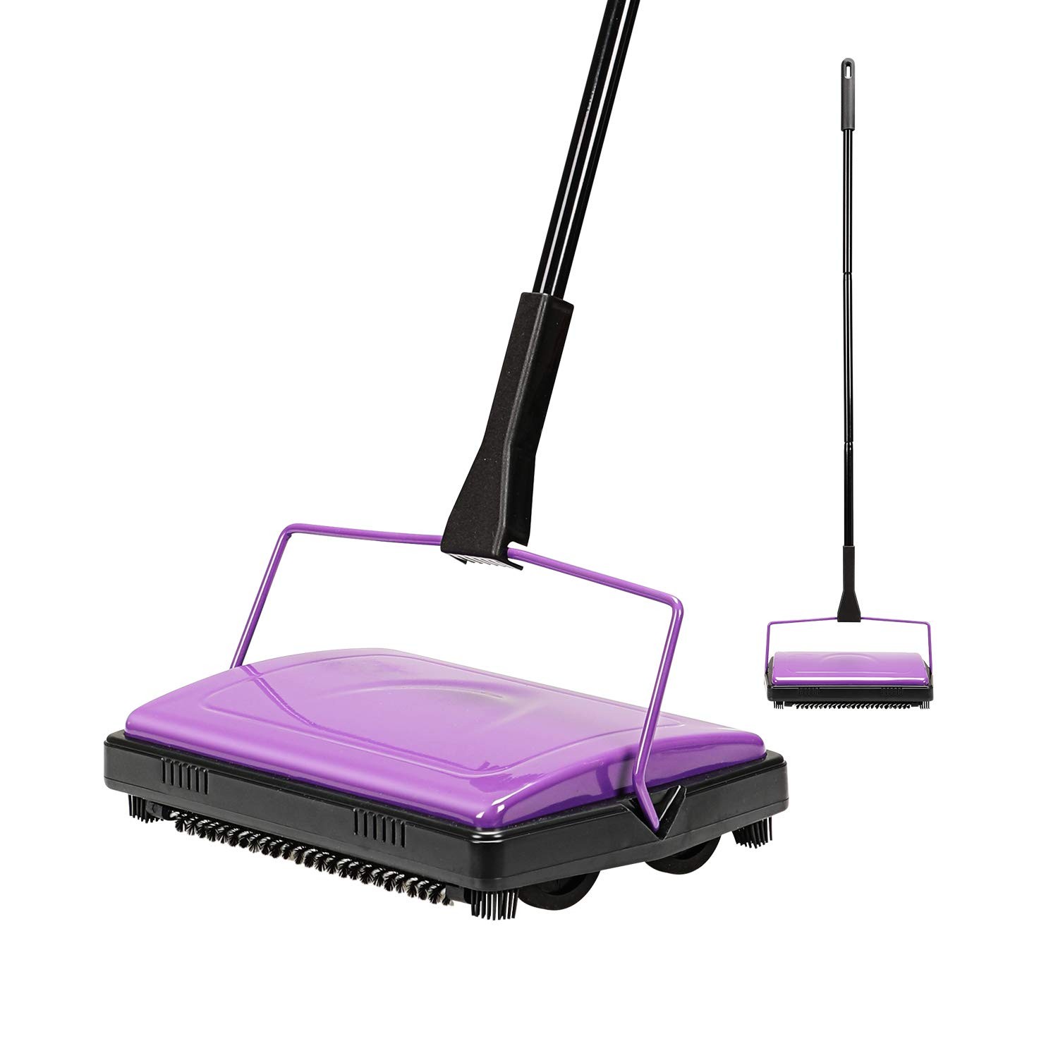 Carpet Sweeper Cleaner for Home Office Low&Undercoat Carpets Rugs Pet Hair Du... gallery