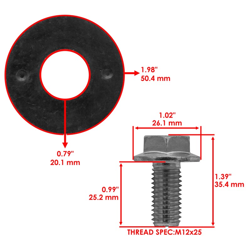 Celox 48" Deck Blade & Bolt For John Deere 345 355D 425 445 455 HD45 HD75 gallery