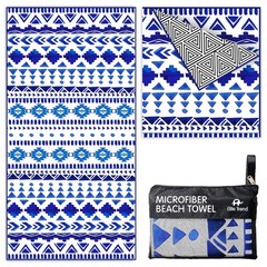 Extra Large Quick Dry Microfiber Beach Towel 78×35 in – Lightweight, Compact