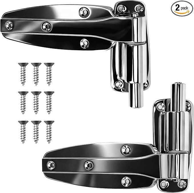 Open Box Walk in Cooler Freezer Door Hinge, 1248 Spring Assisted Hinge, Offset gallery