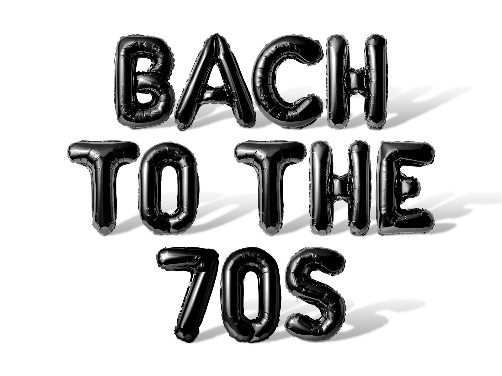 BACH TO THE 70S Letter Balloon Banner - DIY Bachelorette Party Supply Decoration gallery