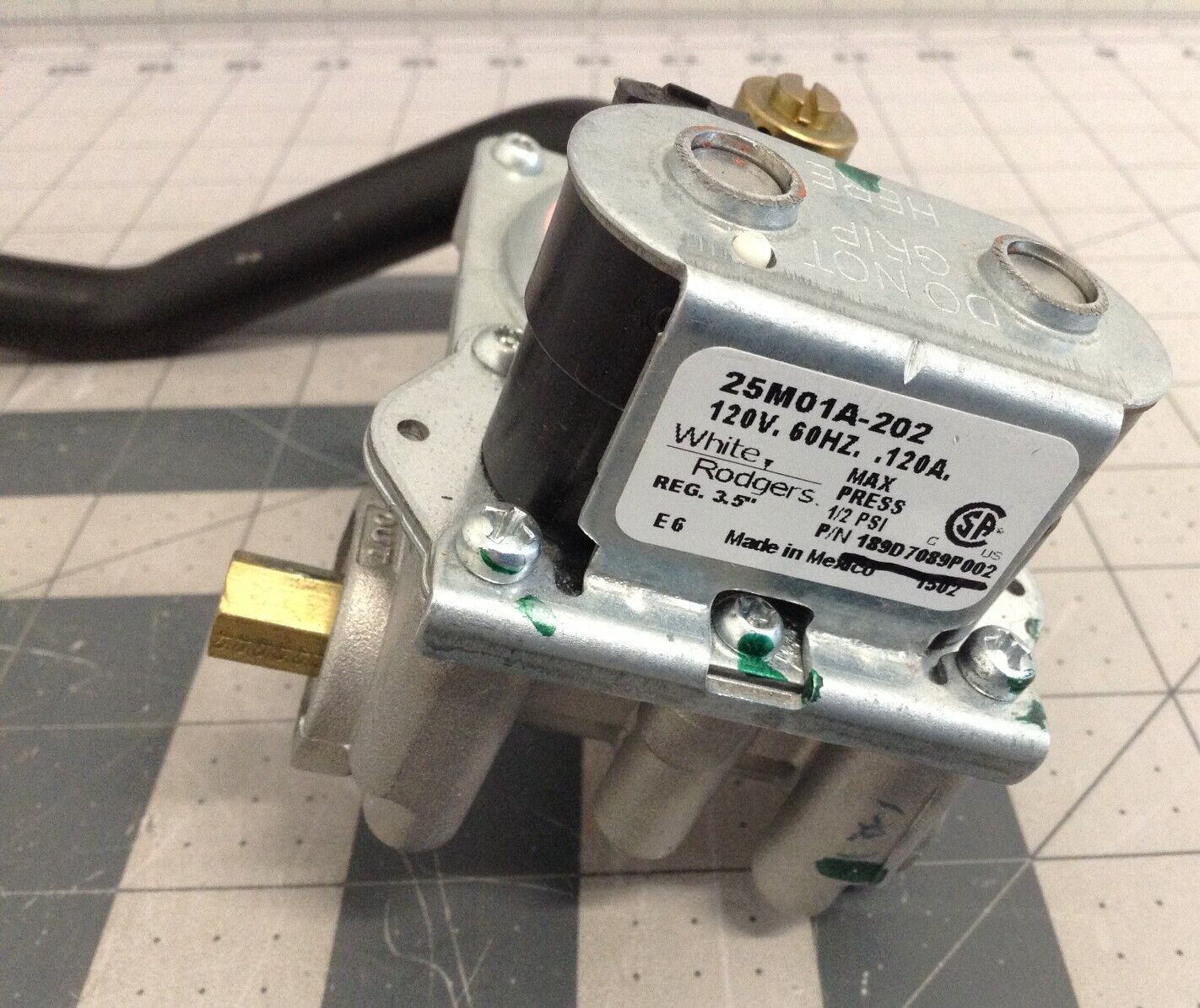 GE Laundry Center/Combo Gas Valve 189D7089P002 WE25M79 WE03X28478 gallery