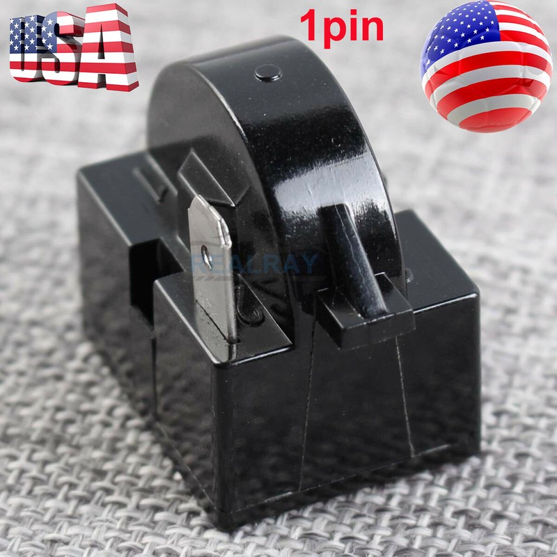 Refrigerator Start Relay PTC for QP-2-4.7 4.7 Ohm 1 Pin Vissani Danby Compressor gallery
