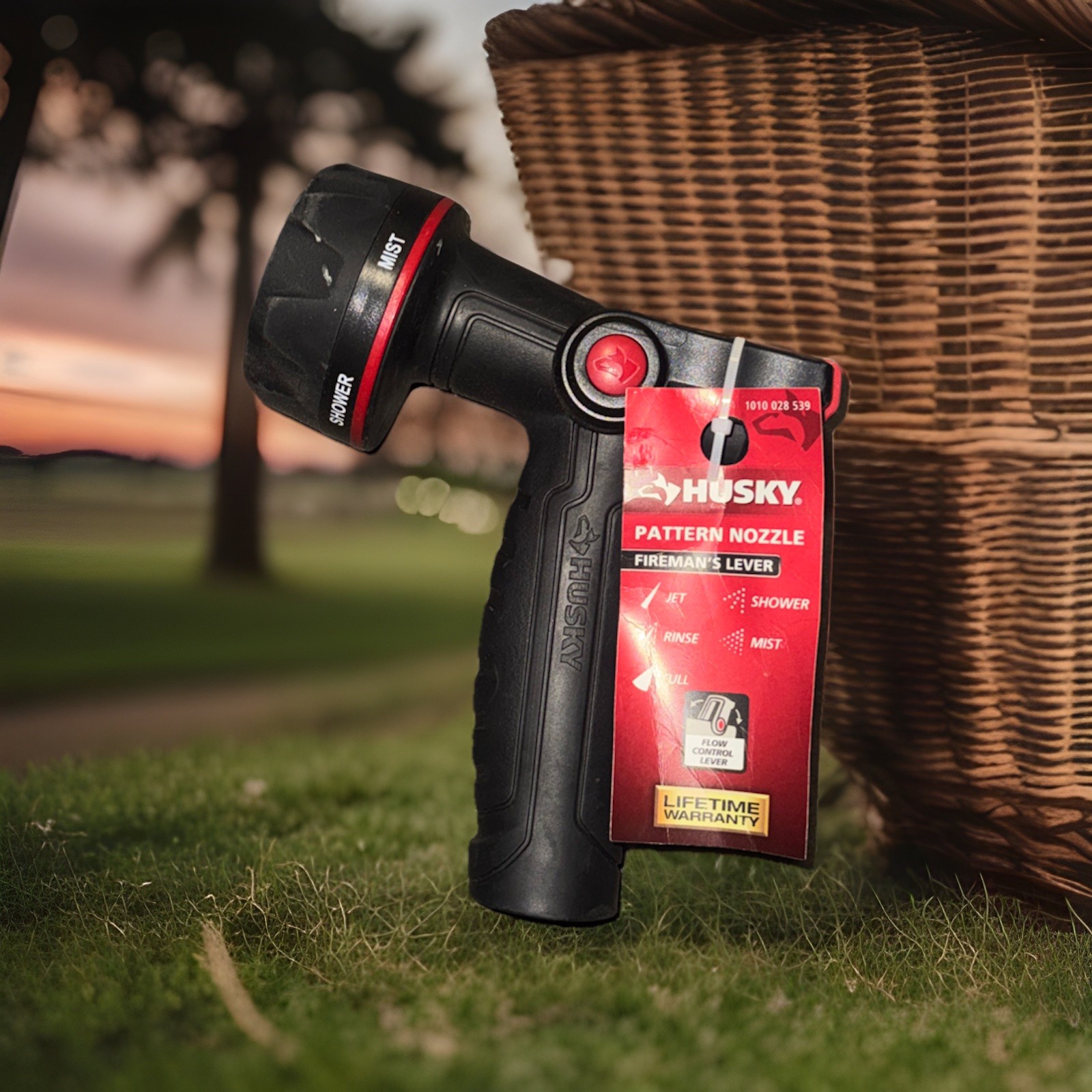 Husky PRO Fireman's Multi-Pattern Nozzle - Durable & Versatile gallery