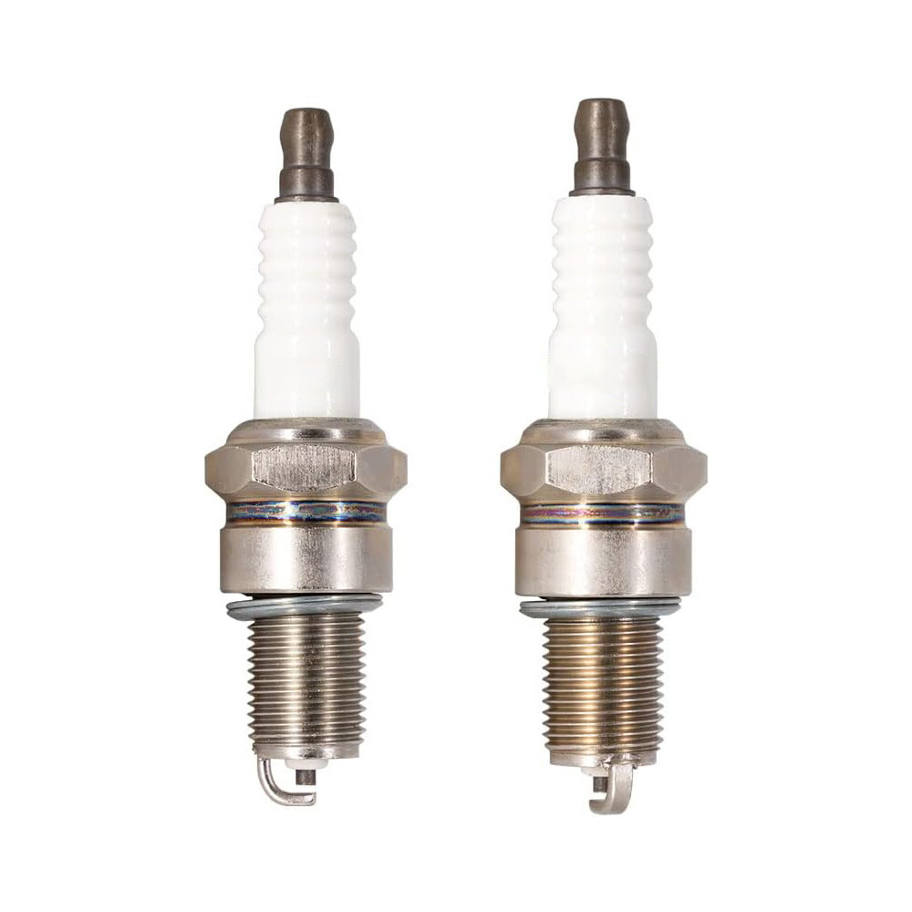 F6TC SPARK PLUG FOR GENERATORS LAWNMOWERS Stens 131-047 N9YC (2-Pack)