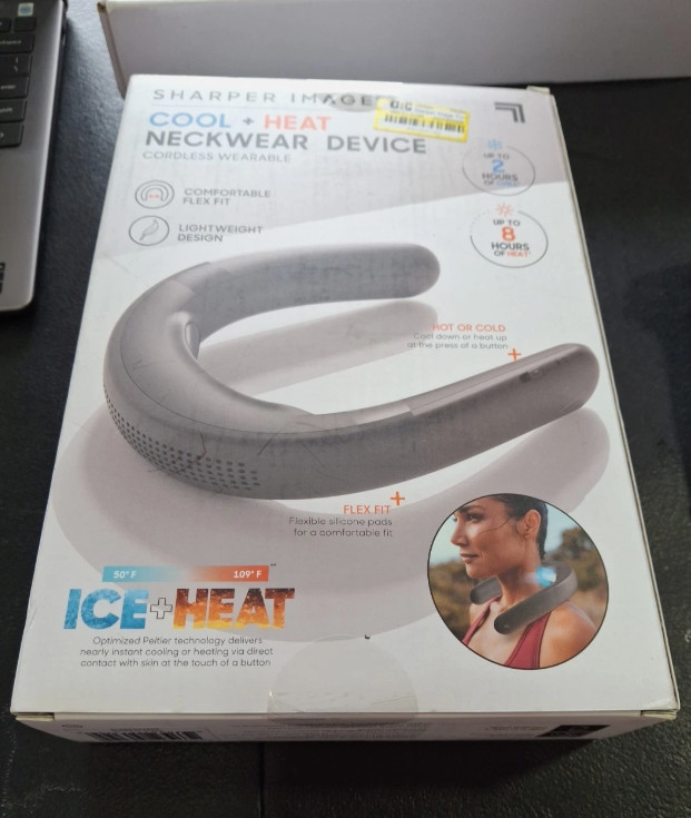 Sharper Image Cordless Cool and Heat Neckwear Device *A1 gallery
