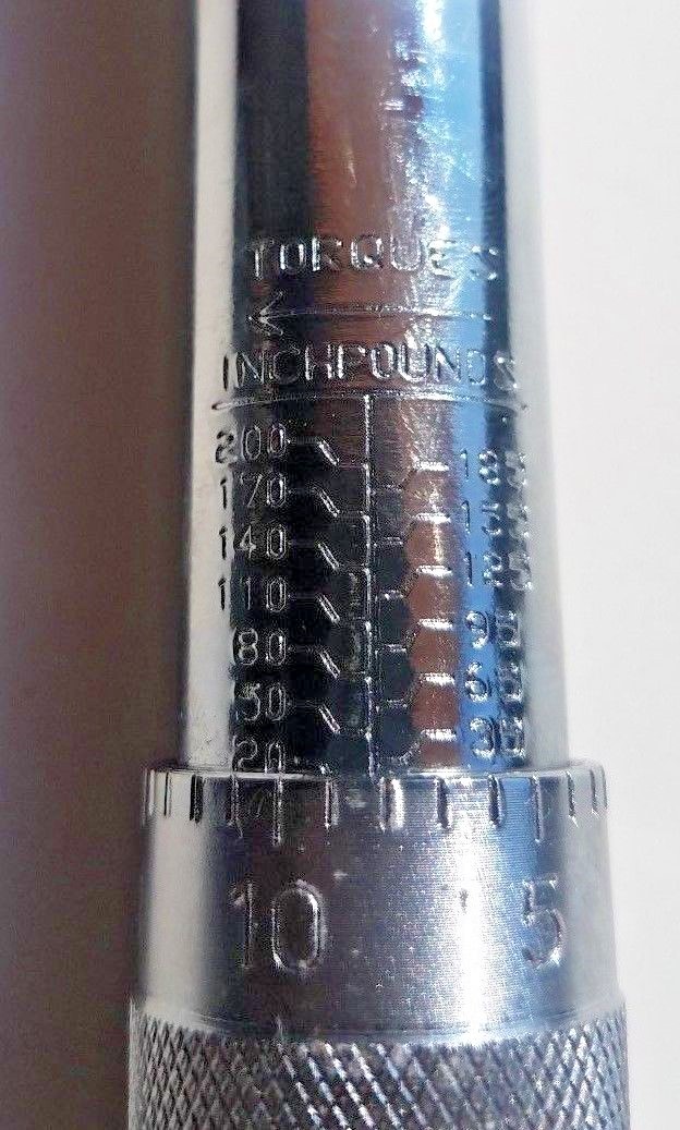 1/4 Inch Professional Drive Click Type Ratcheting Torque Wrench gallery