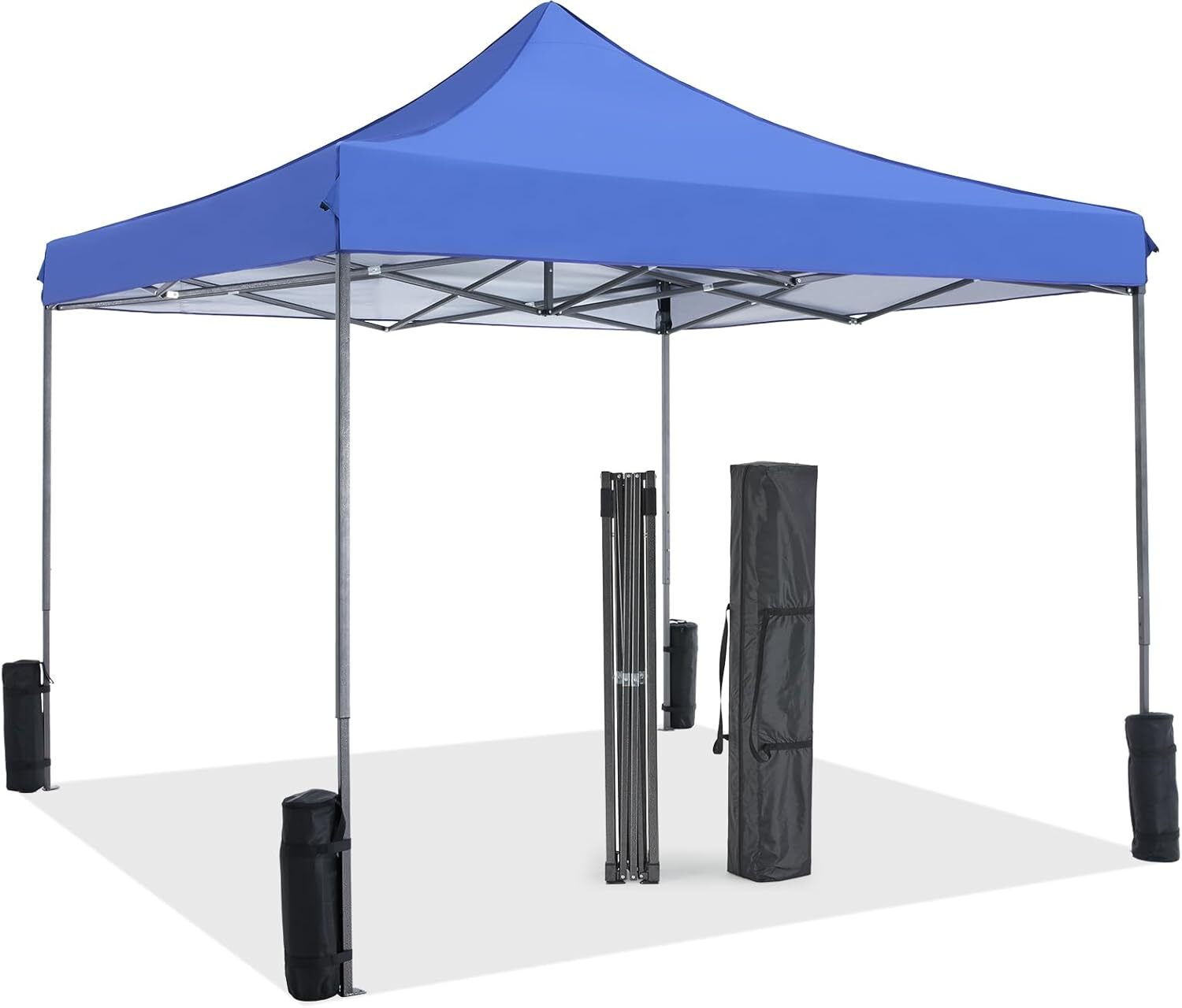 10x10ft Easy Setup Pop Up Canopy Tent Outdoor Shade Instant Portable Sun Shelter gallery