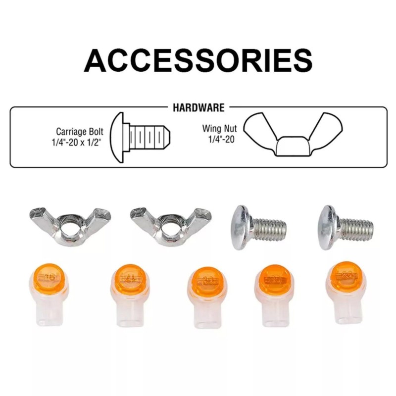 Easy-to-install Safety Sensor Kit 41A5034 For Craftsman/Chamberlain Garage Door gallery