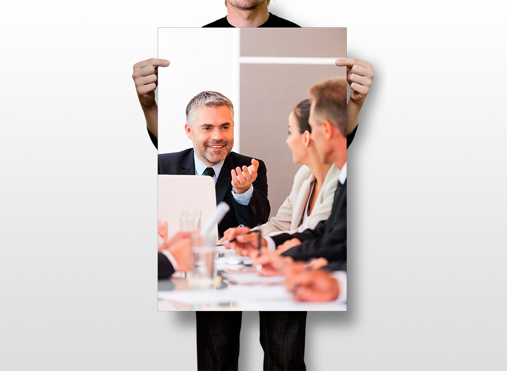 Business Owners Sitting Together During Their Federal Trial Wall - POSTER 20x30 gallery