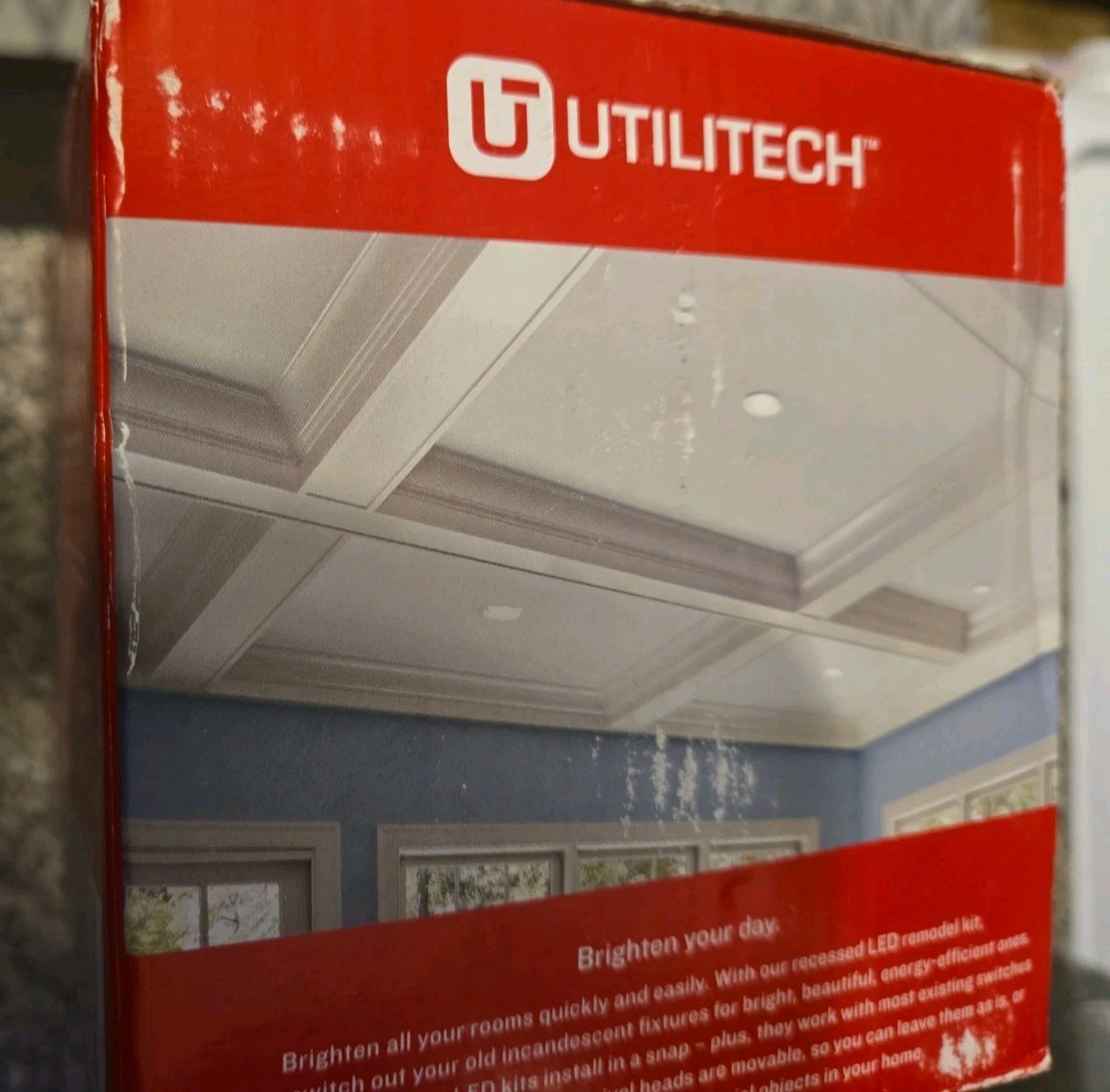Utilitech LED 45-WATT Warm White 3000K LED Recessed Remodel Kit 3 Inch Bronze* R gallery