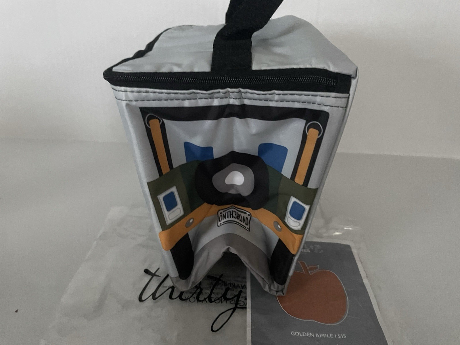 NEW IN FACTORY BAG! Thirty-One Insulated GOLF CART PRINT Lunch Tote/Bag ZIPPERED gallery