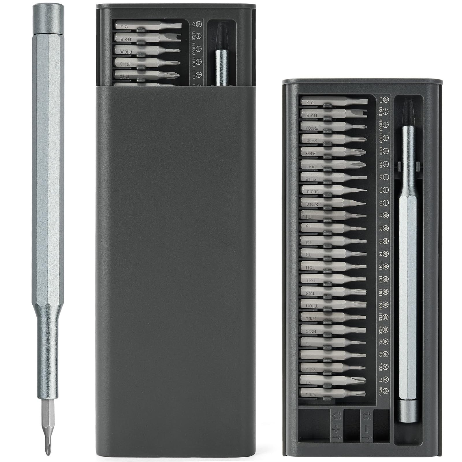 Noisks Precision Screwdriver Set, 25-in-1 Magnetic Mini 25in1, Deep Gery gallery