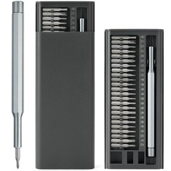 Noisks Precision Screwdriver Set, 25-in-1 Magnetic Mini 25in1, Deep Gery