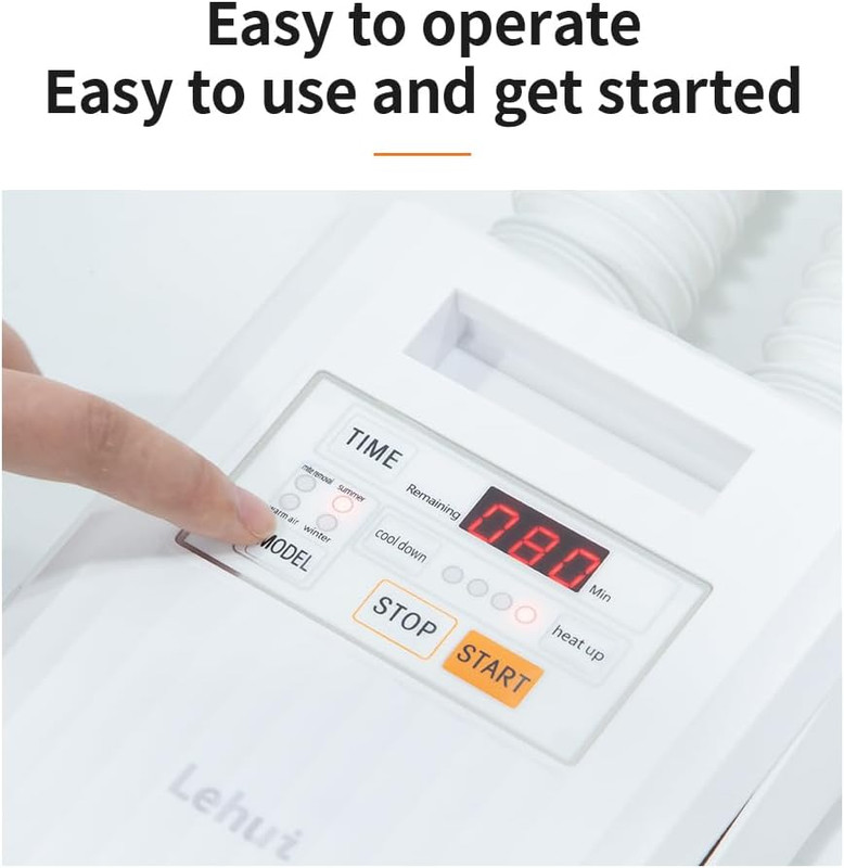 Portable Blanket Warmer - Fast Heating Air Dryer with 4 Temperature Settings gallery