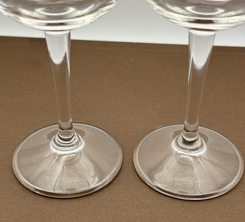 Bormioli Rocco Riserva Grappa Glasses Set of 2 Cordial Liqueur 2.75oz gallery