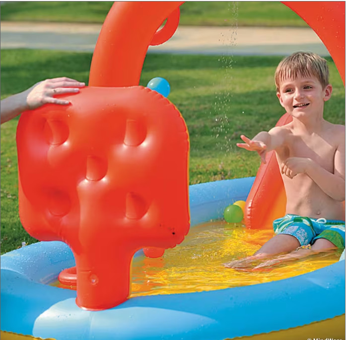 Pool Central - 7ft Inflatable Children's Interactive Water Play Center gallery