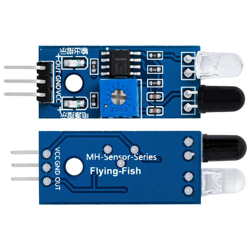 Compact Infrared Obstacle Detector 3.3V 5V 35deg for Small Robot Platforms gallery