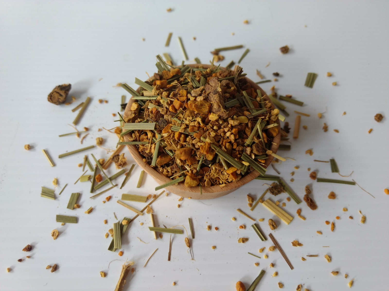 Organic Turmeric Ginger Herbal Tea Blend 8oz Half Pound Atlantic Spice gallery