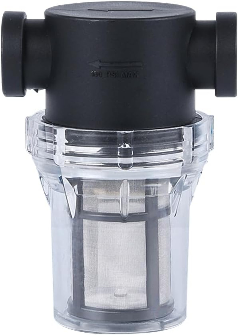 Water Pump Strainer Filter, 1Pcs Garden Pond 1 Inch Inline Mesh Strainer Water gallery