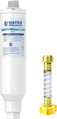 RV Inline Water Filter NSF Certified Reduces Chlorine Bad Taste Hose Protector