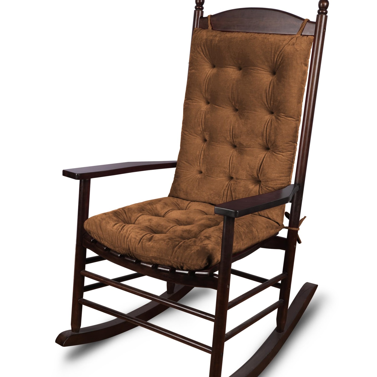 ELFJOY Rocking Chair Cushion Large Rocking Chair Pads with Ties Premium Tufte... gallery