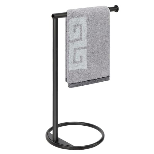 Hand Towel Holder Stand, Thicken Metal L Shape Hand Towel Rack, Small Towel gallery
