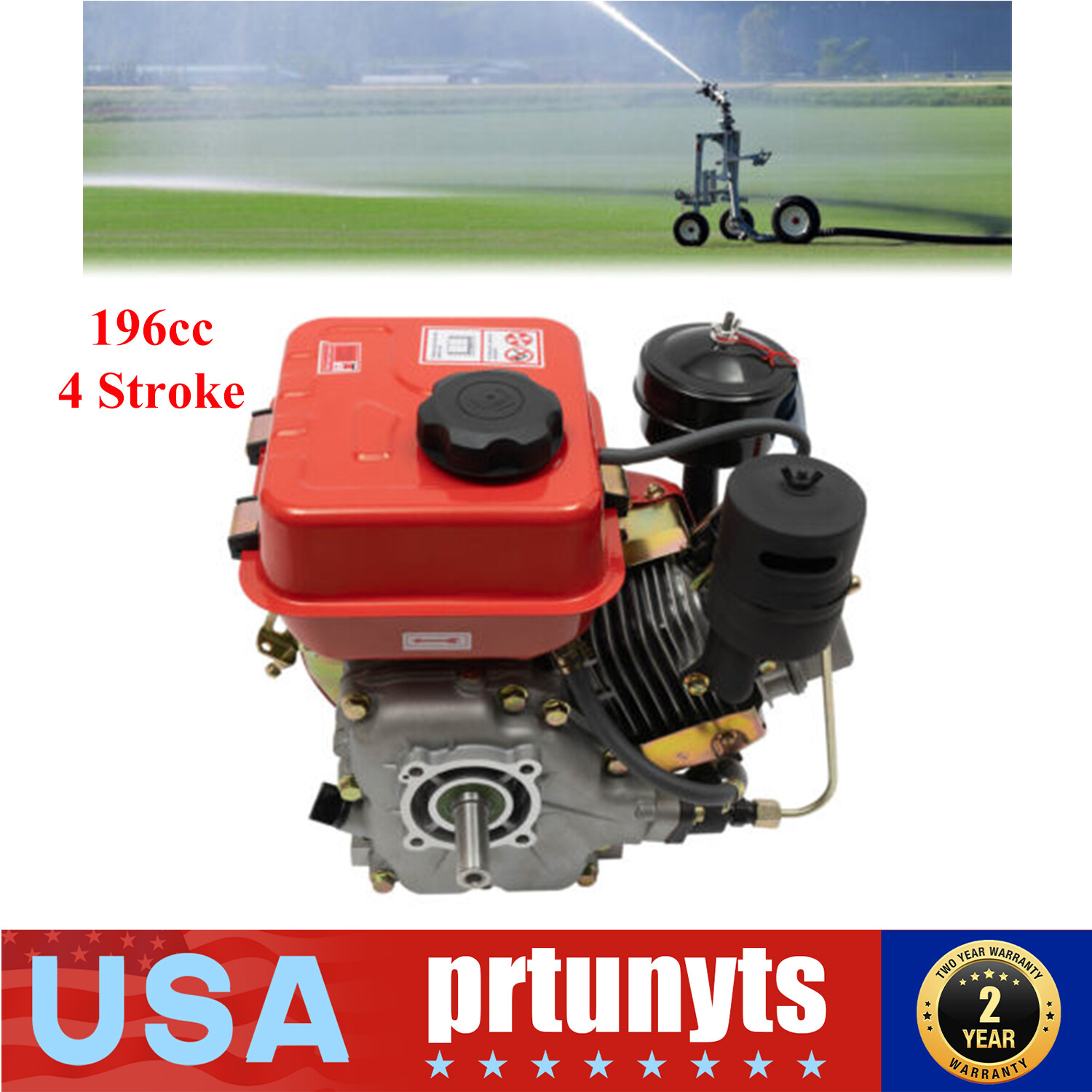 4 Stroke 196cc Diesel Engine Single Cylinder Forced Air Cooling Diesel Engine gallery
