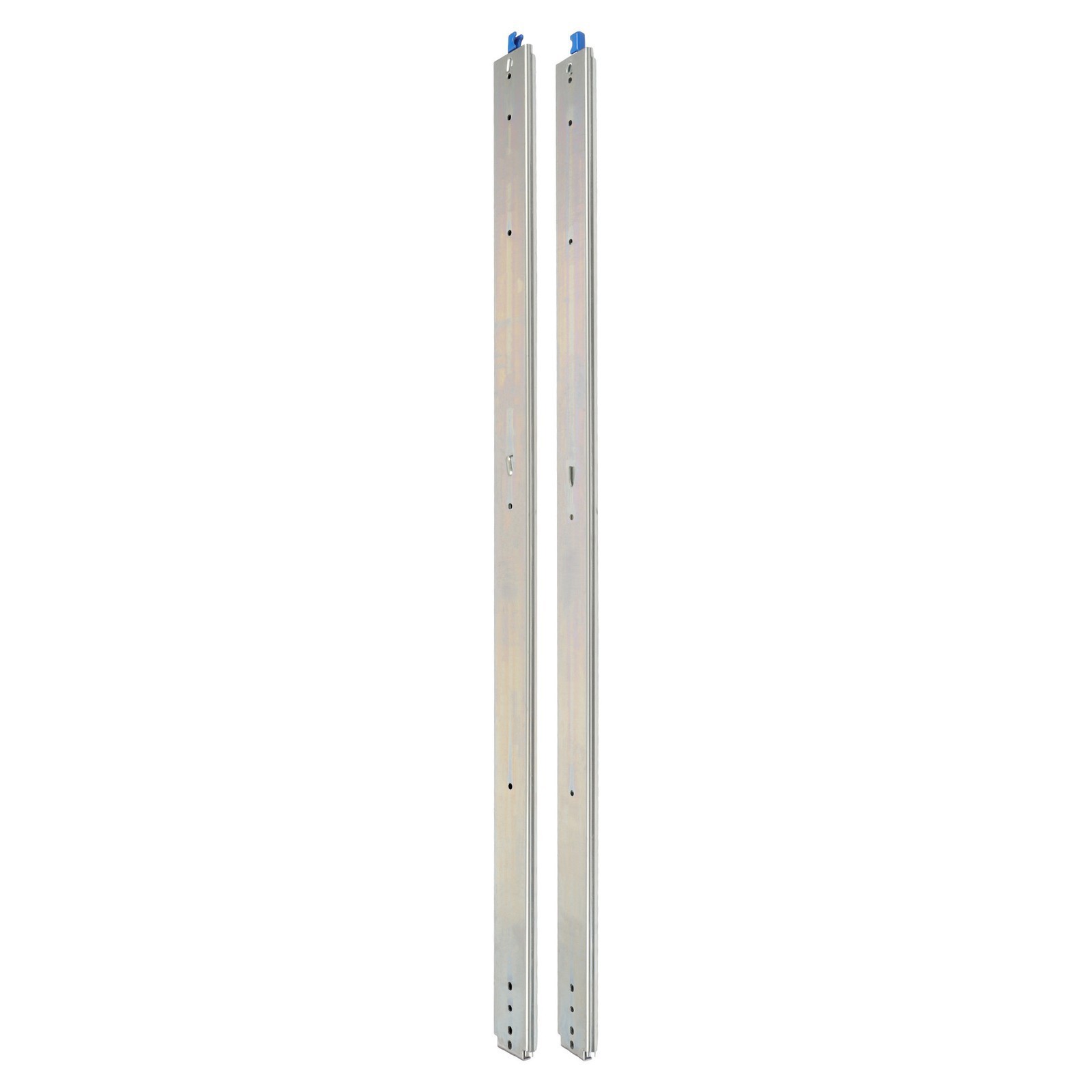 1 Pair Locking Drawer Slides 52 Inch Lock & Full Extension 500 lbs Load Capacity gallery