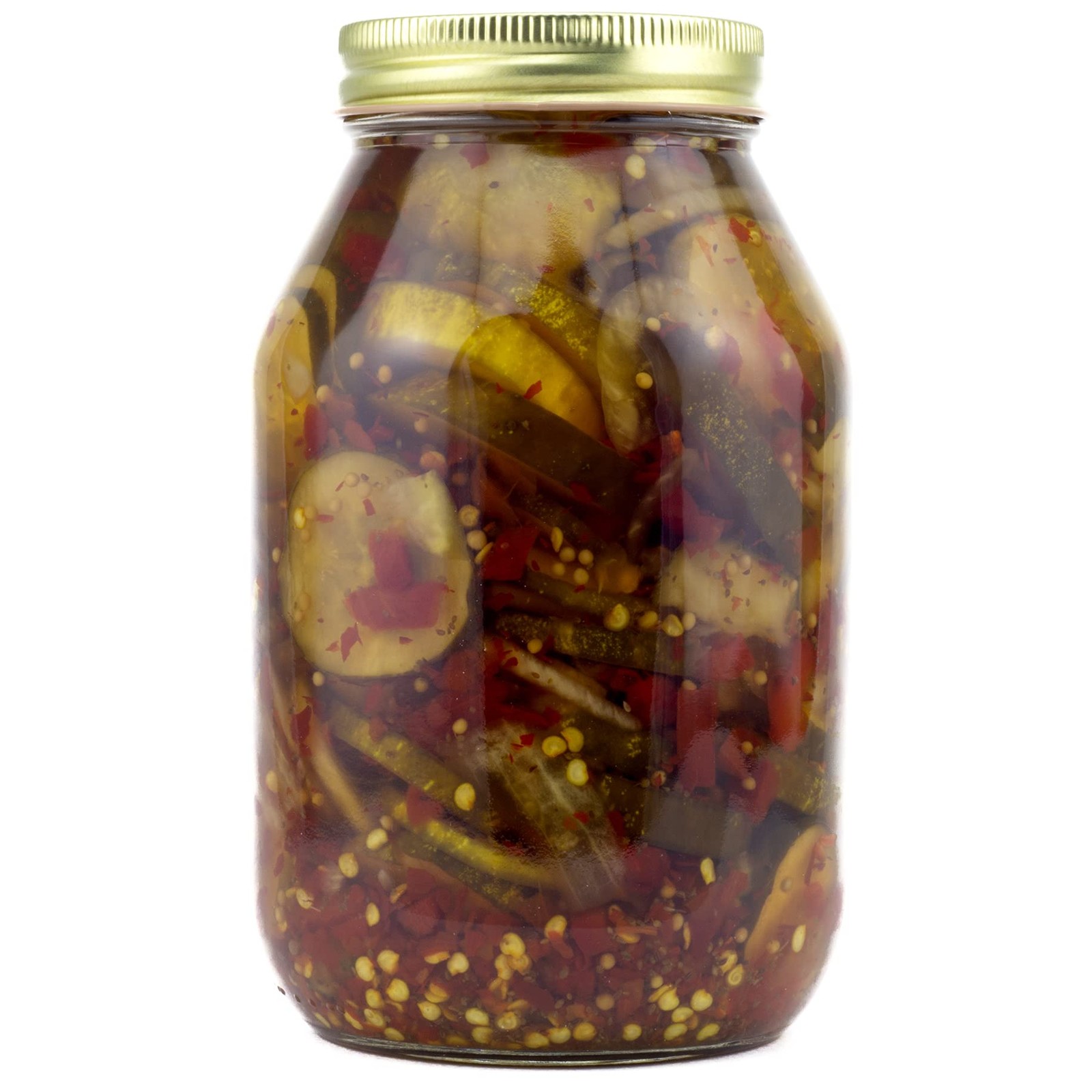 Amish Wedding Zesty Bread & Butter Pickles, 32 Ounce Jar gallery