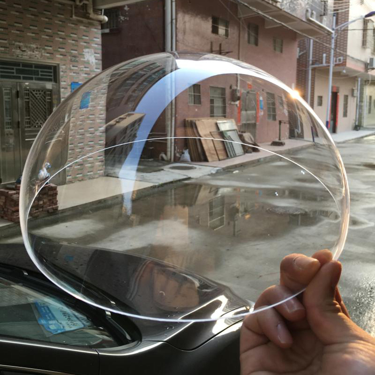 Diameter 50mm-300mm Acrylic PMMA Clear Dome Shape Rimless Dust Cover Select Size gallery