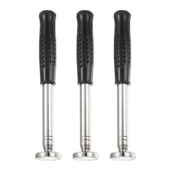 3pcs Telescoping Magnetic Pickup Tool 35LB 8.9″ to 40.7″ Magnet Stick, Black