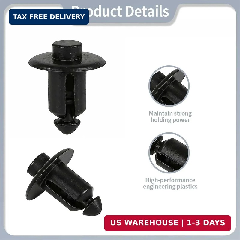 10PCS Tailgate Molding Rivet Retainers Clips Compatible with Ford F150 F250 F350 gallery