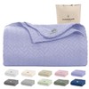 CLOUDSCAPE Cotton Throw for Couch - 100% Cotton Gauze Herringbone Weave - 50x... gallery