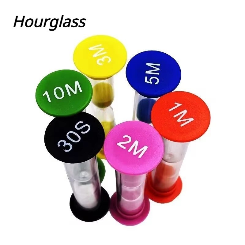 Plastic Sand Timer Small 30 Seconds/1 Minute/2 Minutes/3 Minutes/5 Minutes/10 Mi gallery