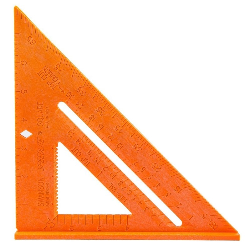 8-Inch Speedlite Square - Lightweight Composite Layout Tool for Precision Crafts gallery