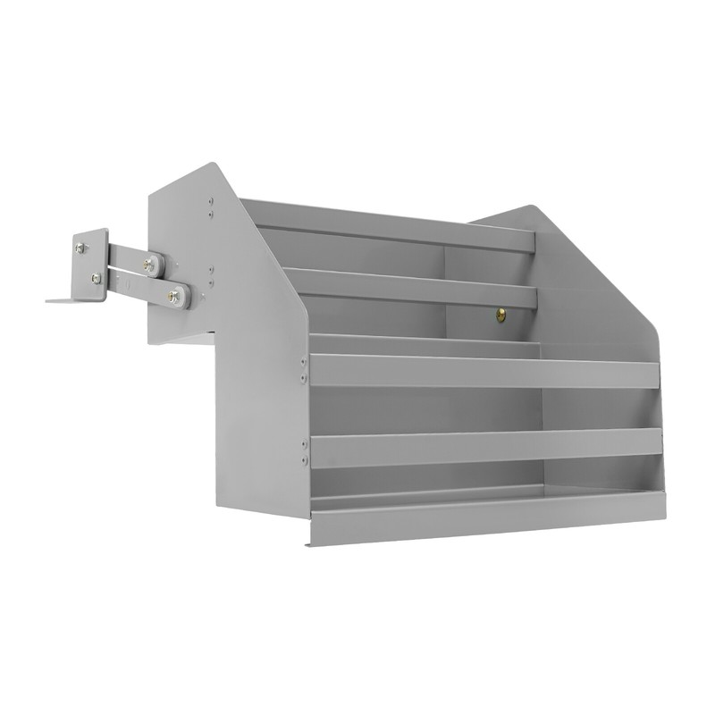 Pull Down Cabinet Organizer 2 Tier Pull-Out Cabinet Wall Shelf Spice Dishes Rack gallery