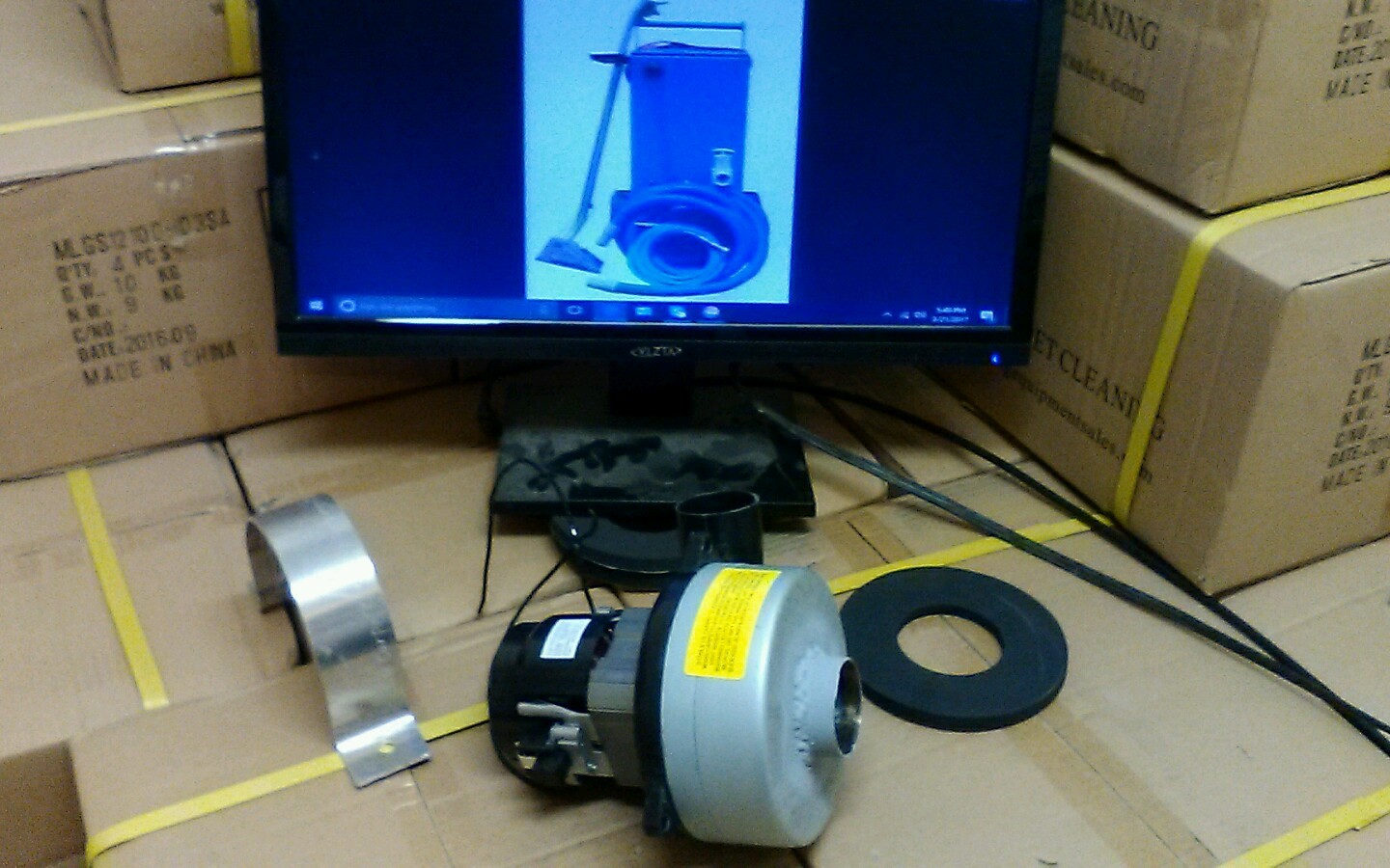 vacuum motor 2 stage with 3 year warranty available 2 inch male adapter ametek gallery