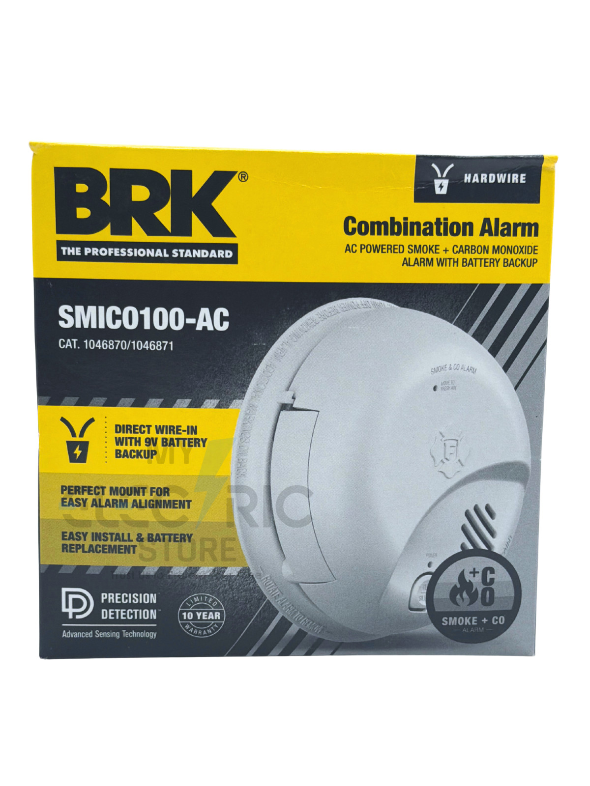 First Alert SMICO100 Smoke & Carbon Monoxide Alarm Battery Operated Combo NEW gallery