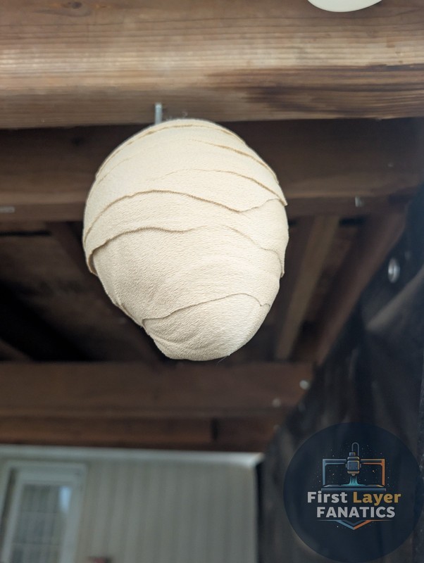 Realistic Wasp Nest Deterrent | Textured Decoy Wasp Nest, Fake Hornet Nest gallery