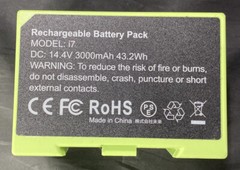 New i7 Replacement Battery Pack For iRobot Roomba DC: 14.4V 3000mAh 43.2Wh