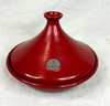 Emile Henry Flame Red Large Tagine 12.5" Wide France Moroccan gallery