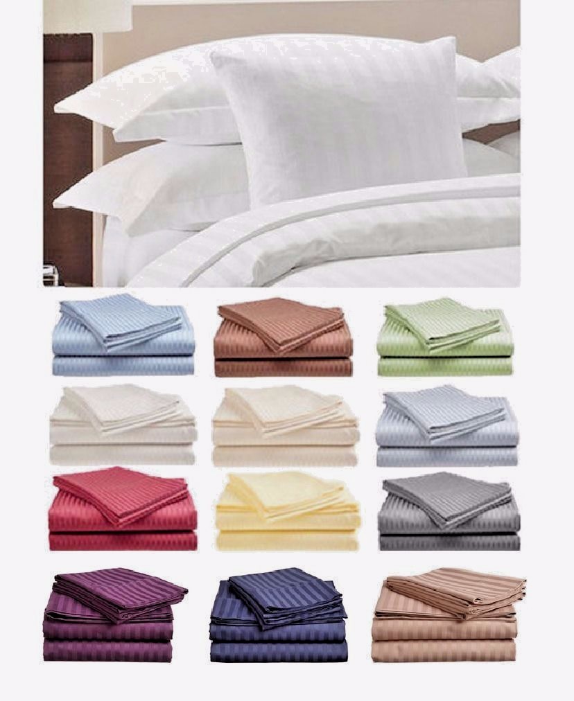 1800 Count 4 Piece Bed Sheet Set - Twin-Full-Queen-King gallery