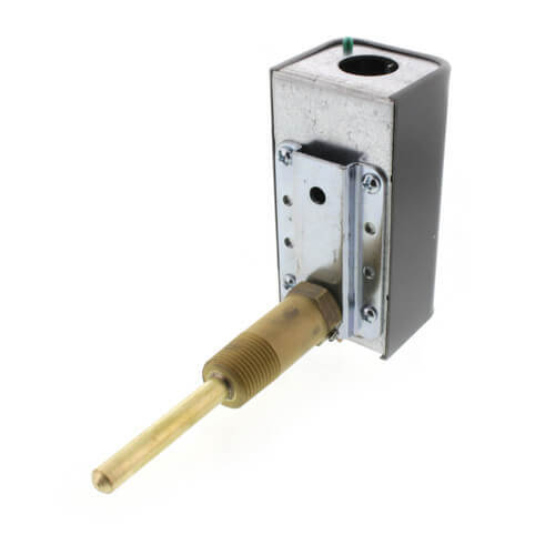 Johnson Controls A19ABC-11C SPDT Aquastat Immersion Temperature Control, w/ 1/2" gallery