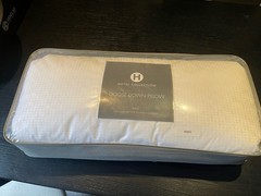 Hotel Collection European Goose Down Soft Support King Bed Pillow New